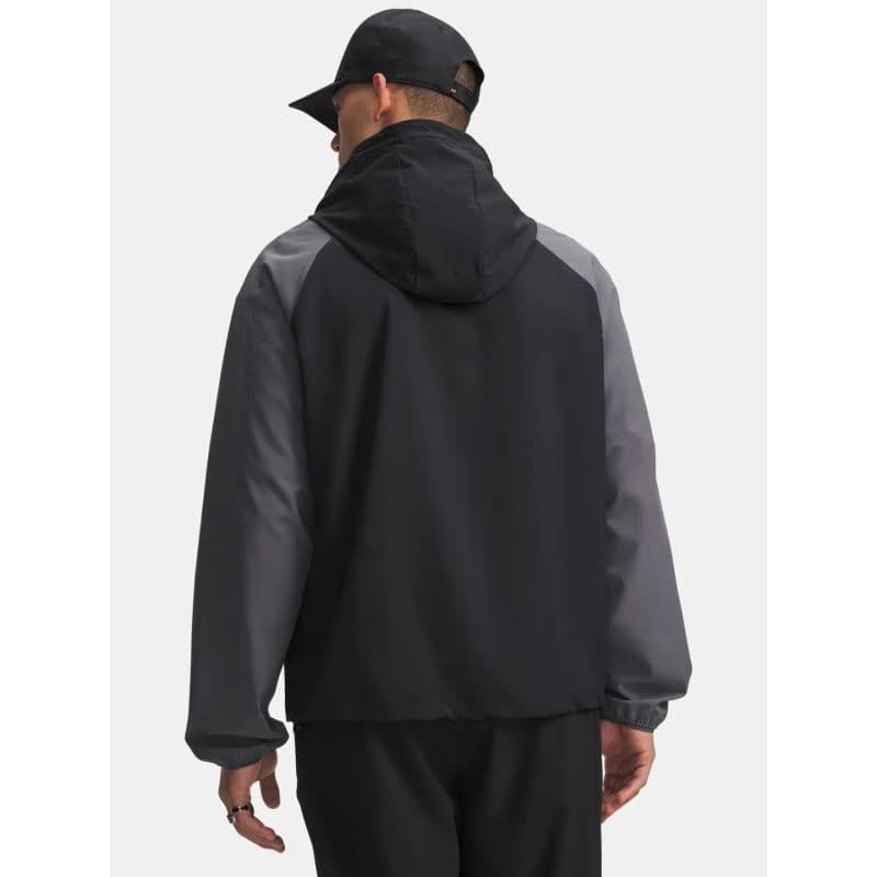 Pánska tréningová bunda UNDER ARMOUR UA Vibe Woven Anorak-GRY 2