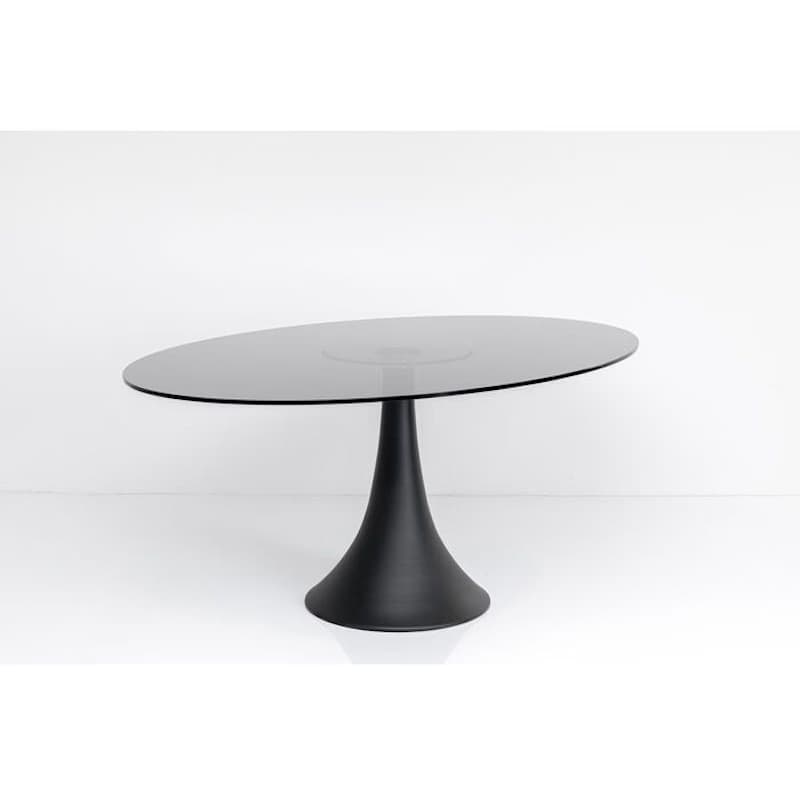 Grande Possibilita stôl z dymového skla 180x120 cm 1