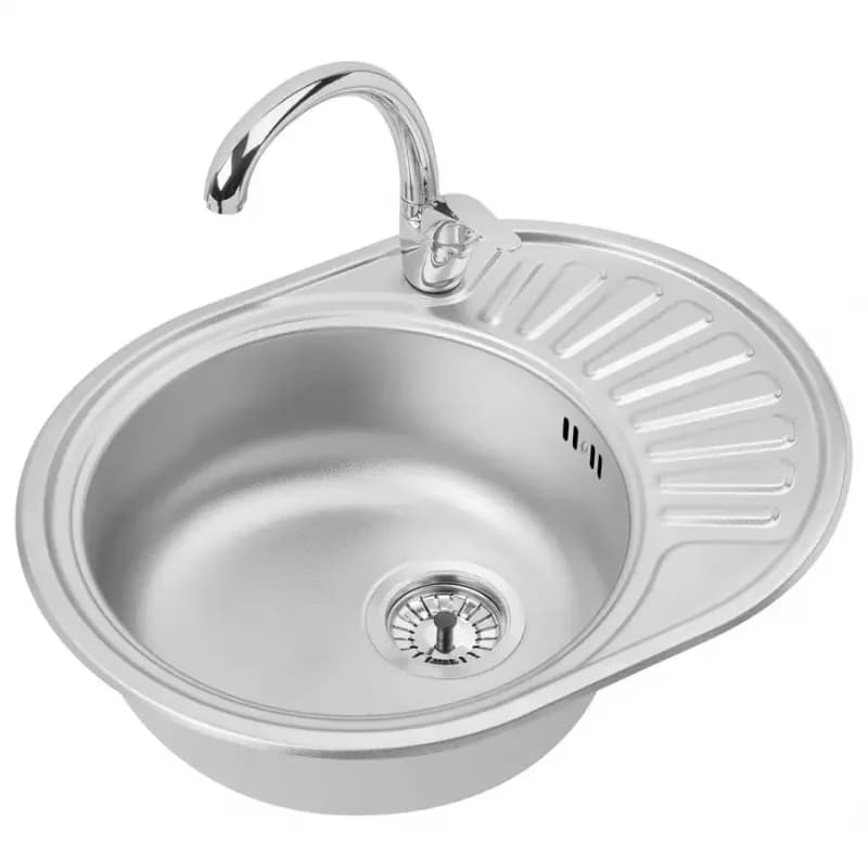 Jednokomorový drez Aston 40 + batéria 570 x 440 1