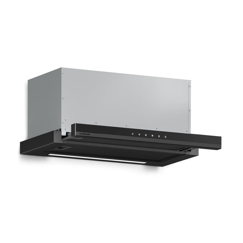 Klarstein Velaire výsuvný digestor 60 cm, Elegantný, minimalistický, výkonný, EEC A++, 896 m³/h 1