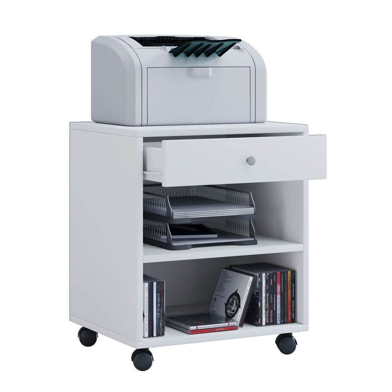 Kontajner na kolieskach Salda, biely 1