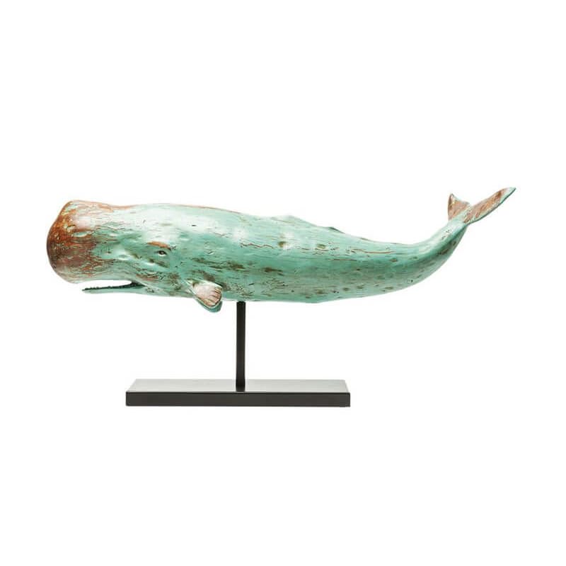 Whale socha zelená 1