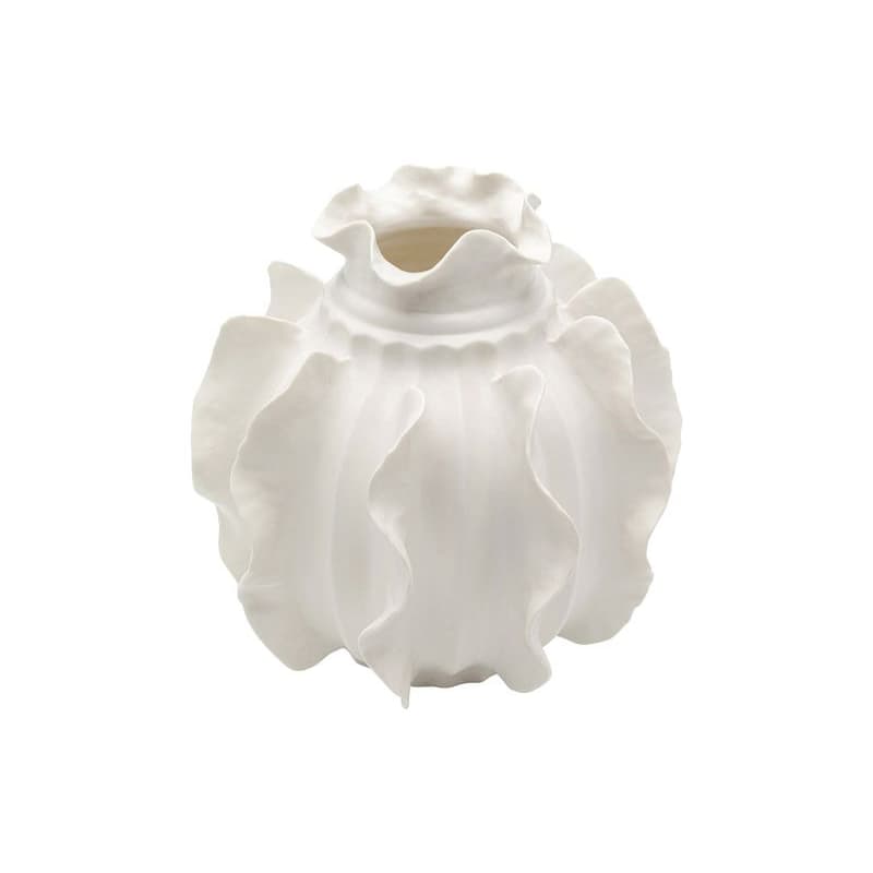 Viento váza biela 23 cm 1