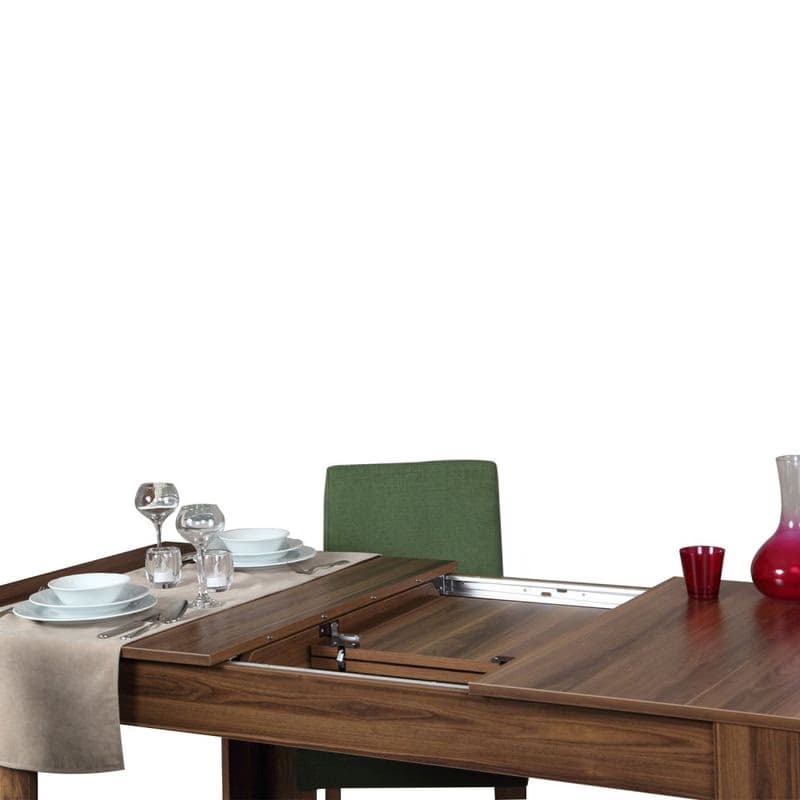 Extendable Dining Table Oblo - Walnut 5