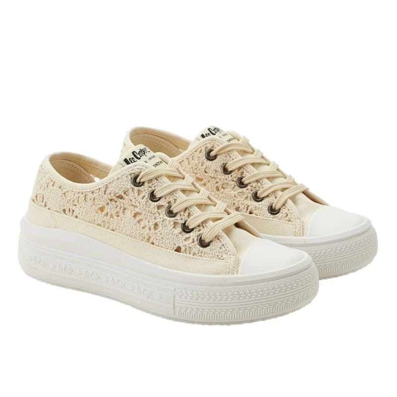 Dámska rekreačná obuv LEE COOPER Semilly W beige 3