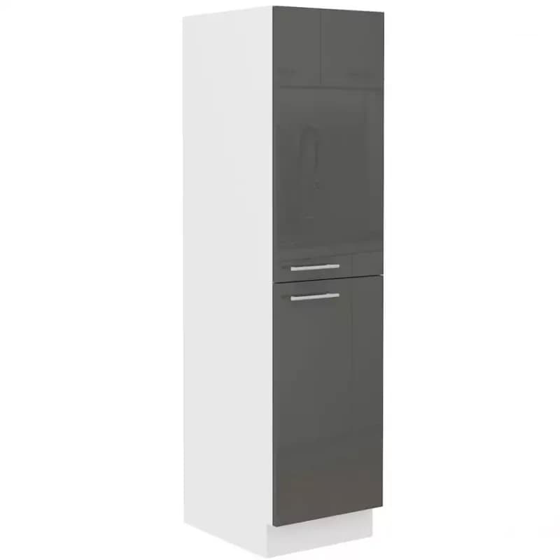 Kuchynská skrinka Lara 30dk-162 Cargo 1f Bb Mdf Šedá lesk 1
