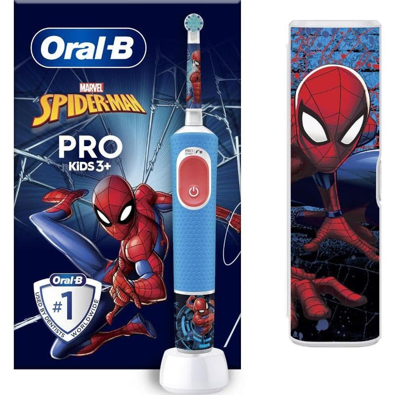 VITALITY PRE KIDS SPIDERMAN +OBAL ORAL-B 2