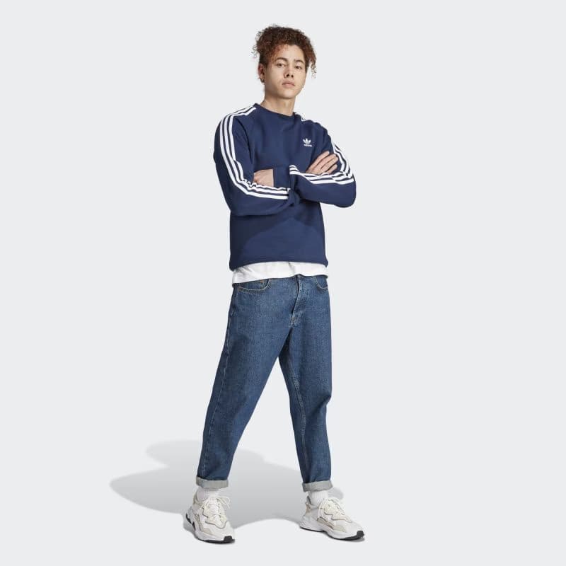 Pánska mikina ADIDAS ORIGINALS 3-STRIPES CREW-NINDIG 4