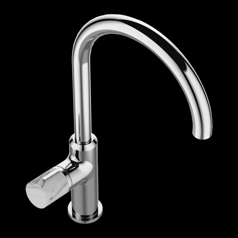 INVENA INVENA - Drezová batéria STONE PLUS chróm BZ-P3-001-V 2