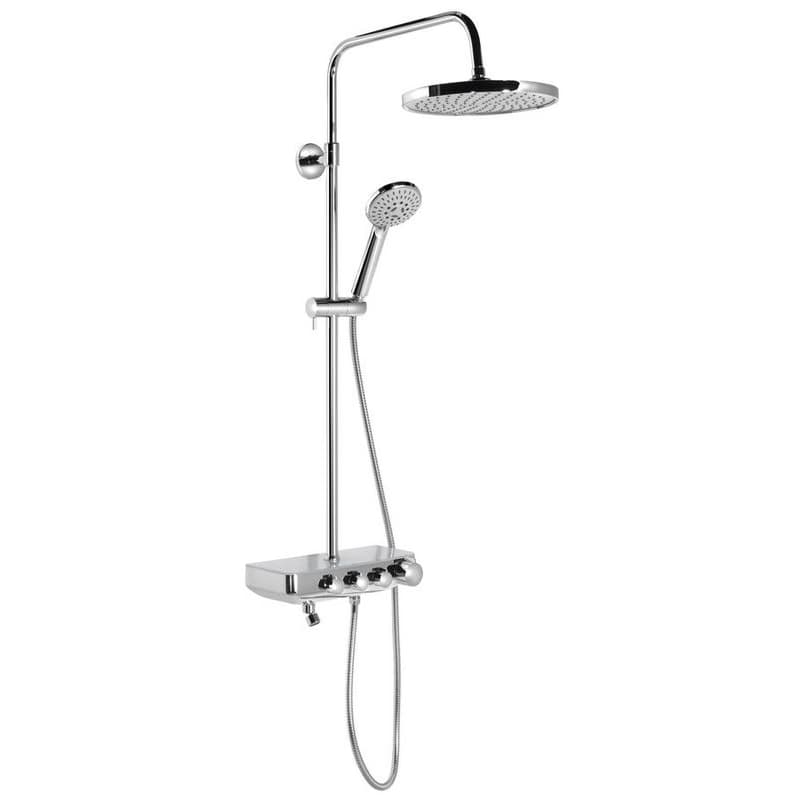 AQUALINE - FARRAO sprchový stĺp s batériou a napúšťaním, chróm SL450 1
