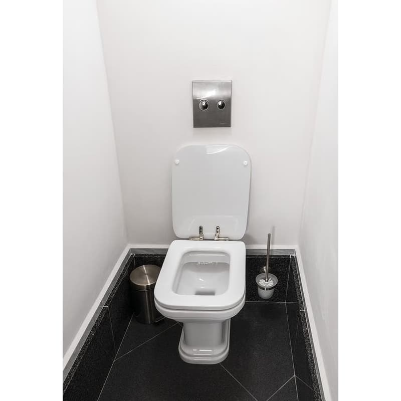 KERASAN - WALDORF WC sedátko, Soft Close, biela/chróm 418801 5