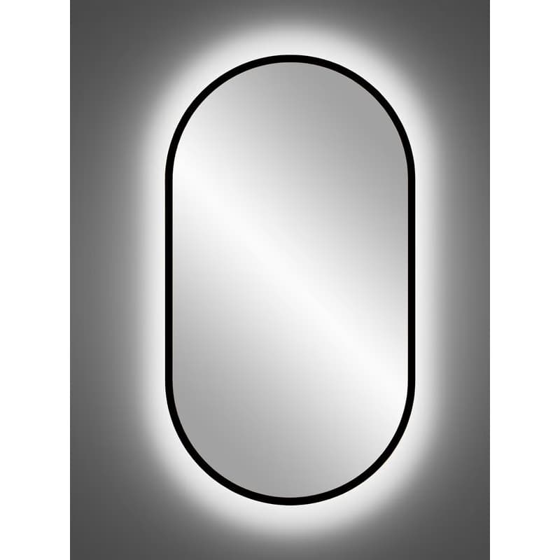 ArtCom LED zrkadlo APOLLO | čierna 50 x 90 cm 3
