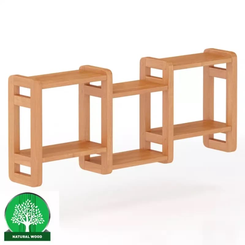 Polička borovica PK103-120x44x19 jelša 1