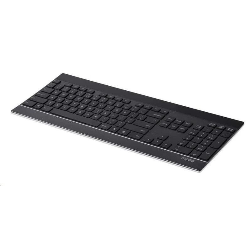 RAPOO Klávesnica E9270p USB, multimediálna, bezdrôtová, čierna, CZ 2