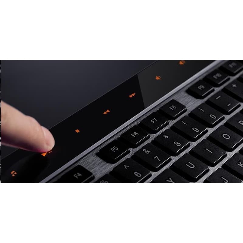 RAPOO Klávesnica E9270p USB, multimediálna, bezdrôtová, čierna, CZ 6