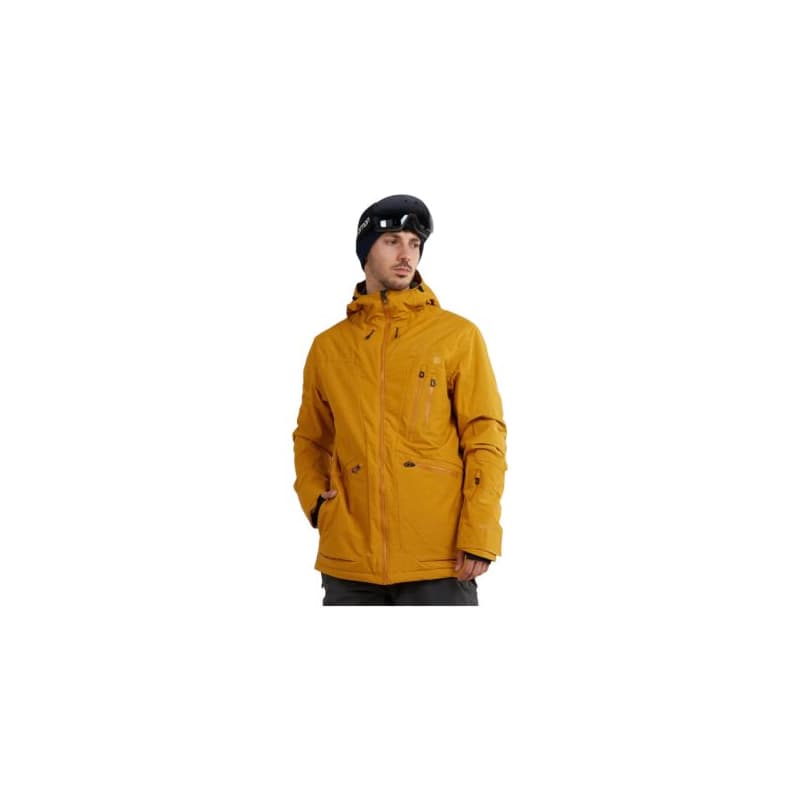 Pánska lyžiarska bunda FUNDANGO Decatur Jacket-261-mango melange