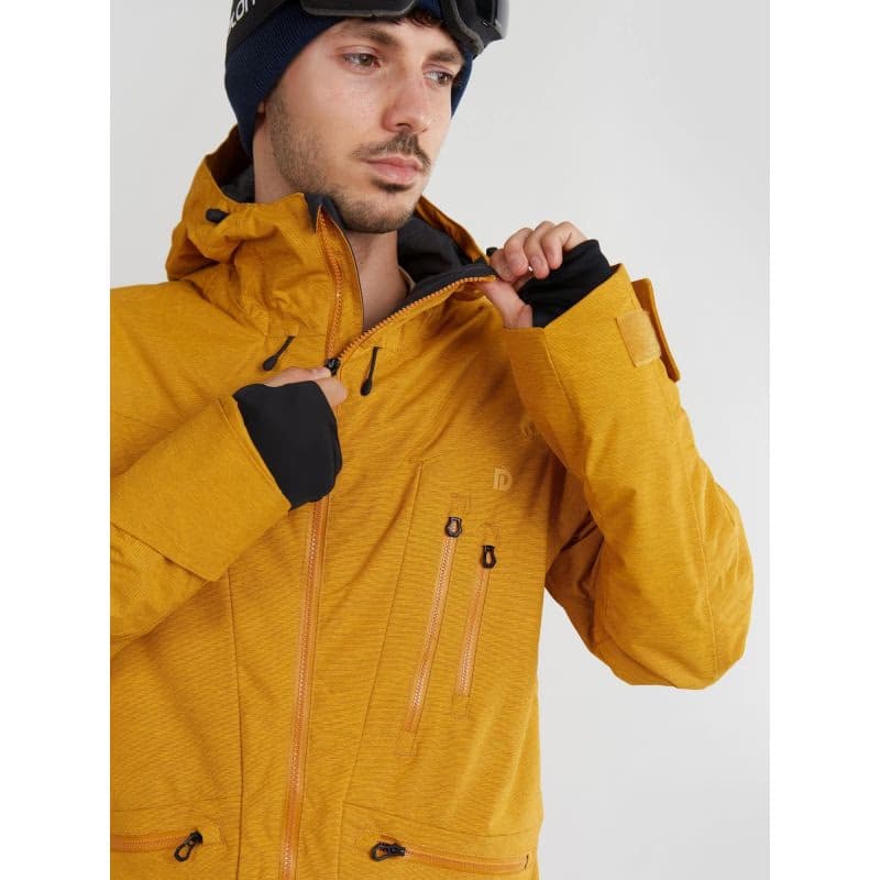 Pánska lyžiarska bunda FUNDANGO Decatur Jacket-261-mango melange 3