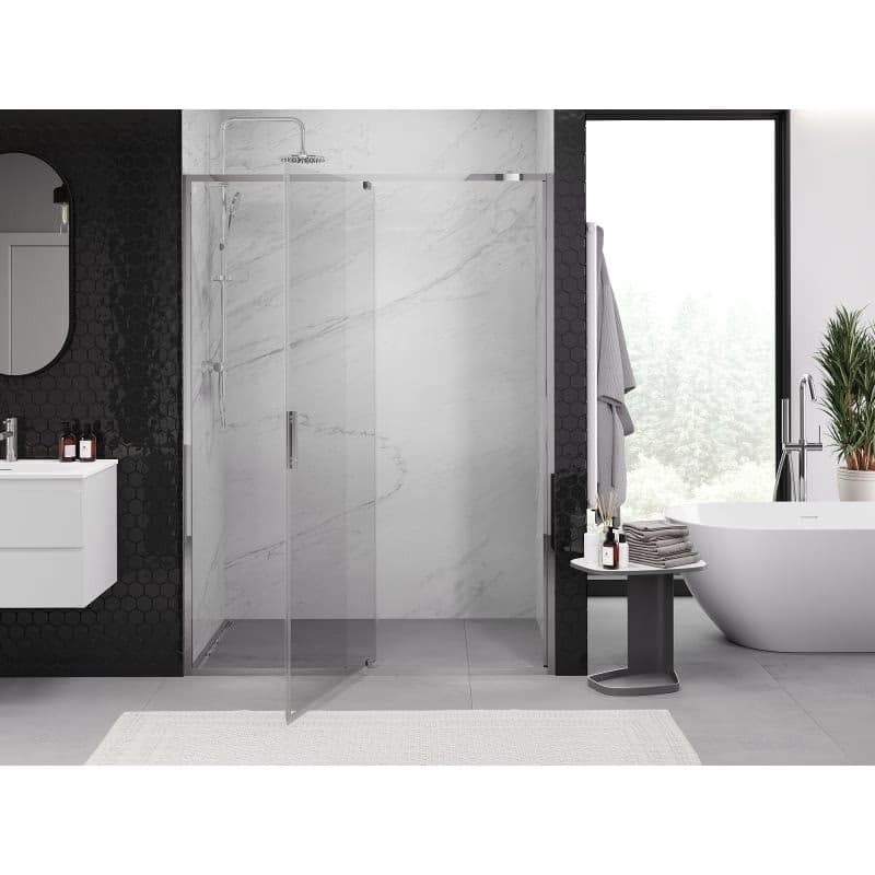 MEXEN - Exo sprchové dvere krídlové 135, transparent, chróm 819-135-000-01-00 3