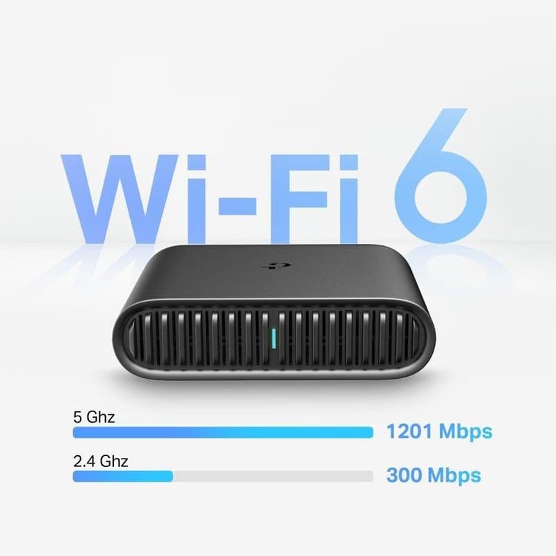 TP-Link TL-WR1502X prenosný WiFi6 router (AX1500, 2, 4GHz/5GHz, 1xGbE WAN, 1xGbE LAN, 1xUSB2.0) 3