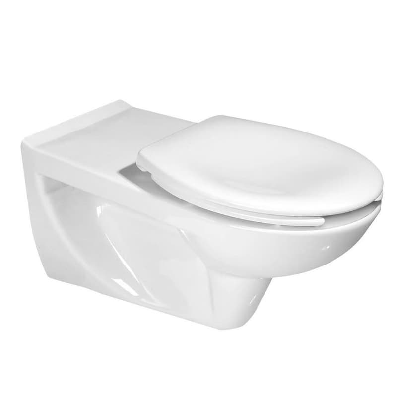 SAPHO - HANDICAP WC závesné predĺžené, Rimless, 37,5x73cm, biela K670-002 2