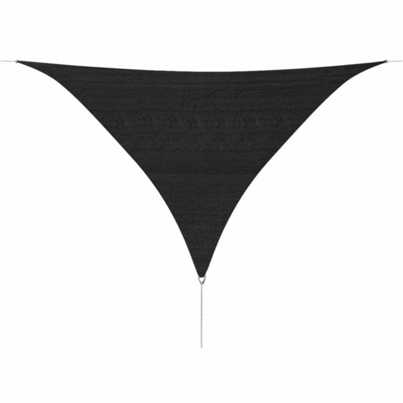 Plachta proti slnku HDPE trojuholník 3,6 x 3,6 x 3,6 m 3