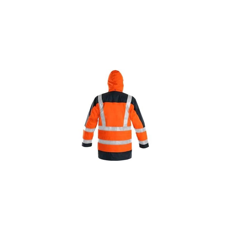 Výstražná bunda CXS LONDON, 5v1, pánska, oranžovo-modrá, veľ. M 5
