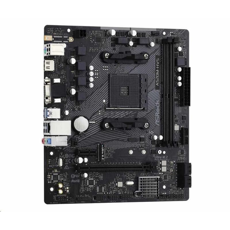 ASRock MB Sc AM4 A520-HVS, AMD A520, 2xDDR4, HDMI 4