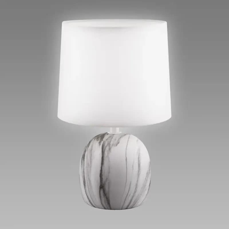 Stolná lampa ATENA E14 C biela 04055 LB1 1