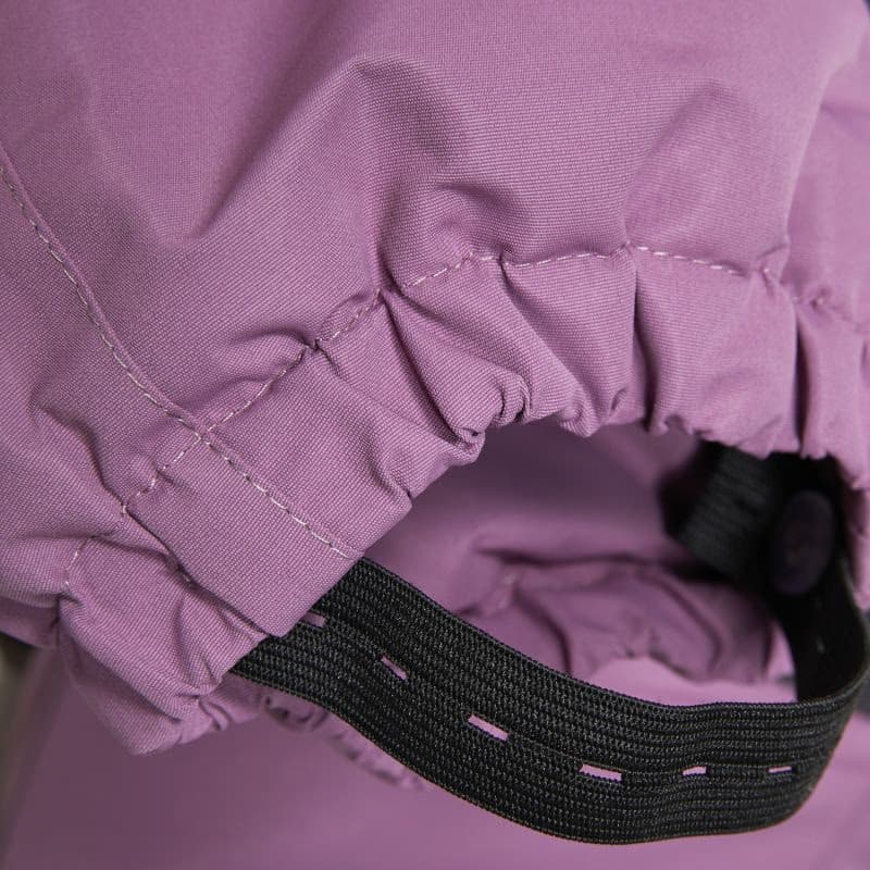 Dievčenský zimný overal COLOR KIDS Coverall W. Contrast, argyle purple 5