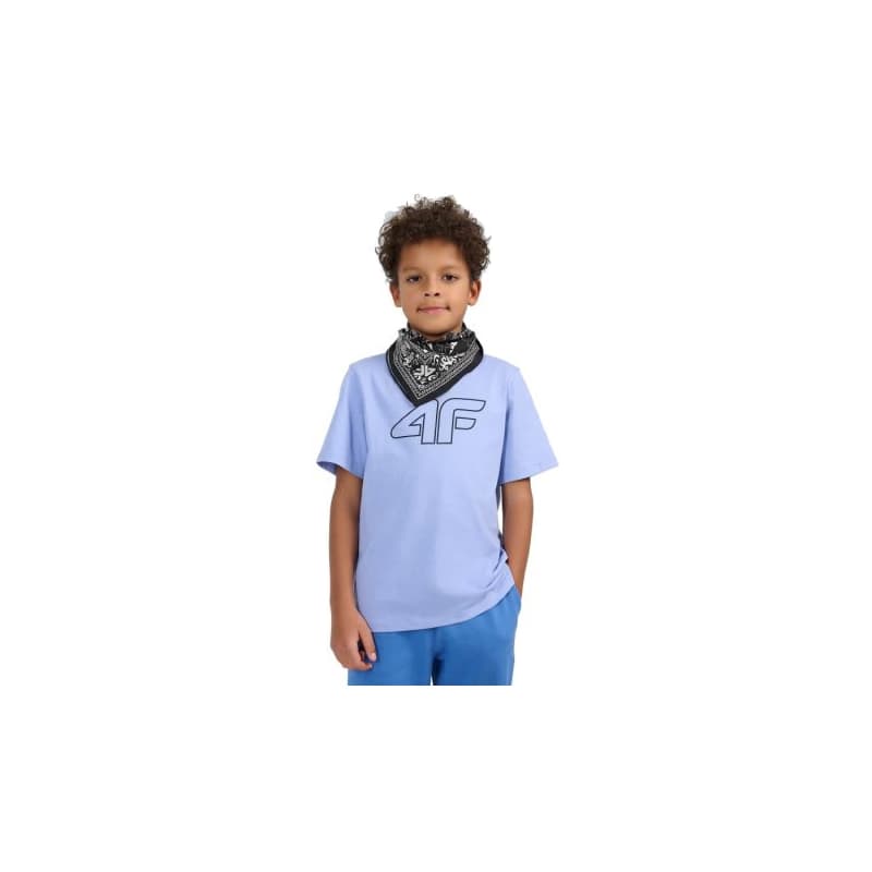 Chlapčenské tričko s krátkym rukávom 4F JUNIOR TSHIRT M3007-33S-BLUE 1