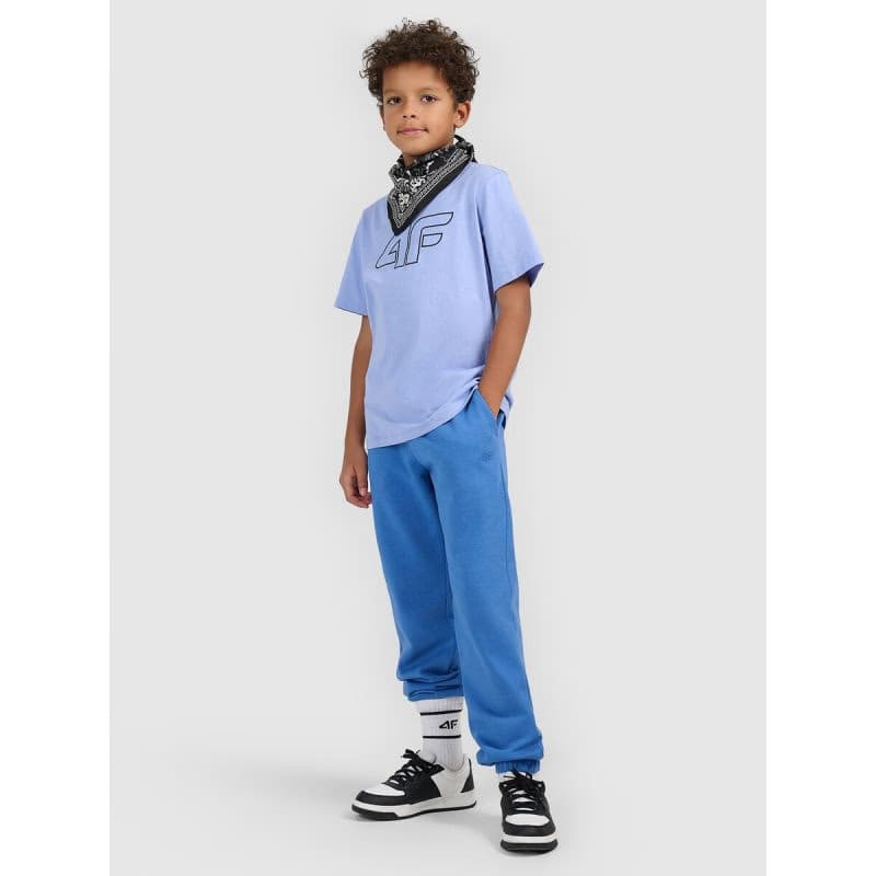 Chlapčenské tričko s krátkym rukávom 4F JUNIOR TSHIRT M3007-33S-BLUE 4