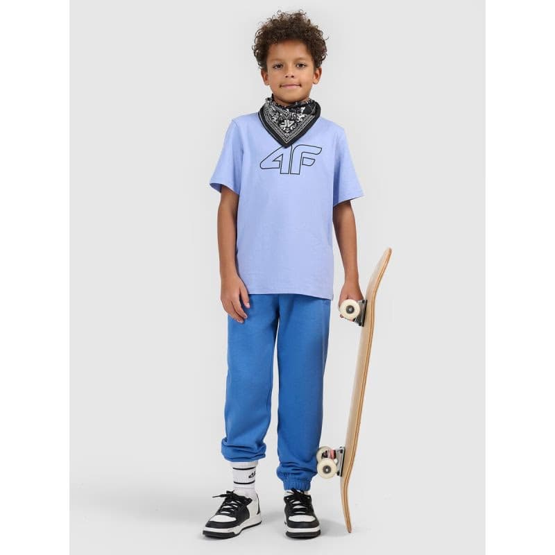 Chlapčenské tričko s krátkym rukávom 4F JUNIOR TSHIRT M3007-33S-BLUE 5