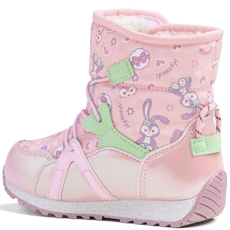 Dievčenské vysoké zimné topánky WOJTYLKO Halwell pink 3