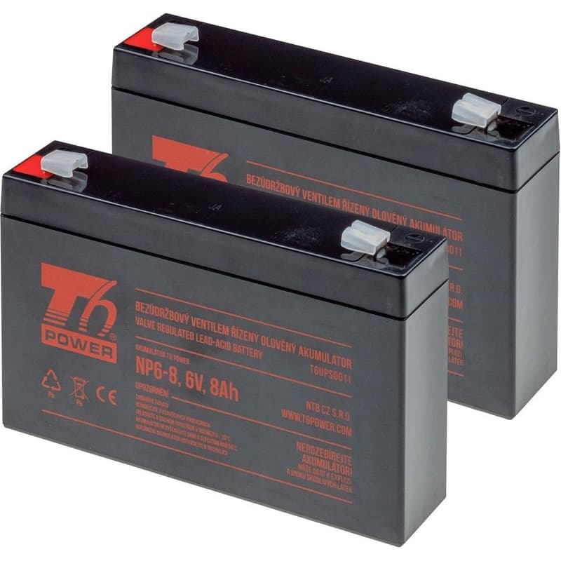 T6 Power RBC18 - battery KIT 1