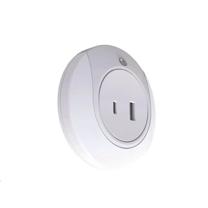 WG - Nočné LED svetlo do zásuvky s USB / WG FireFly / white 1
