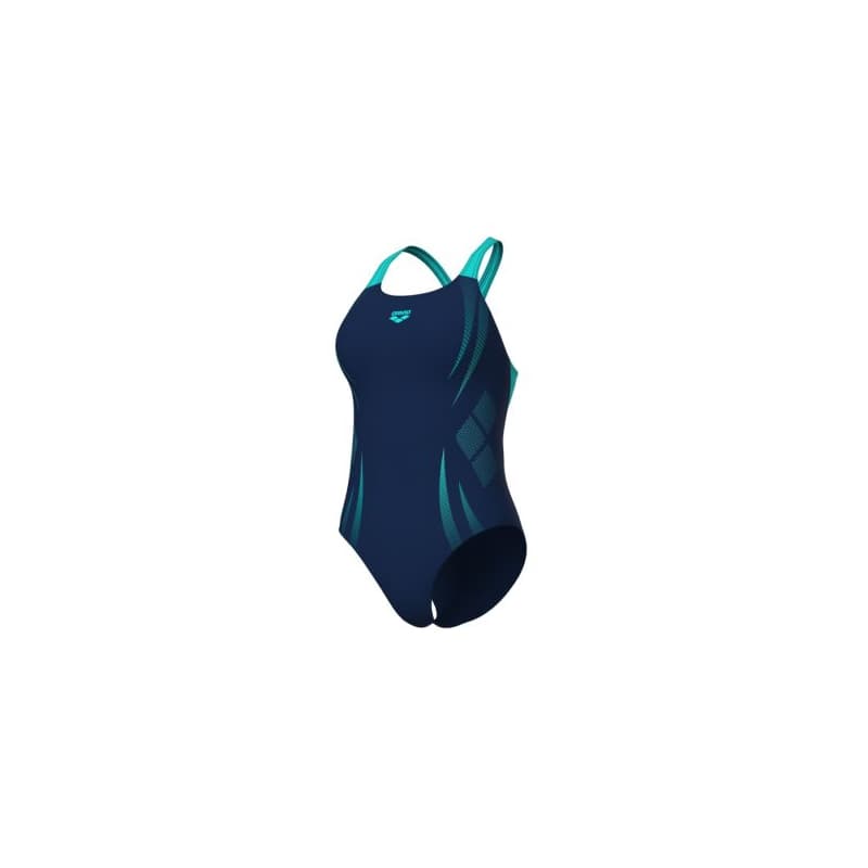 Dámske plavecké jednodielne plavky ARENA WOMENS POSEIDONIA SWIMSUIT SWIM PRO BACK