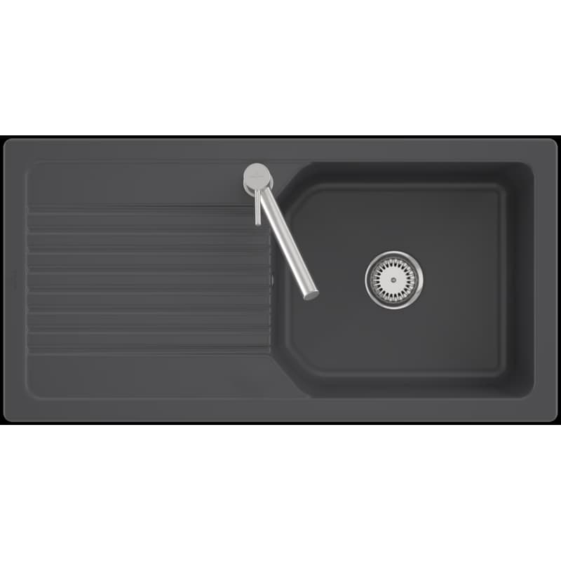 VILLEROY & BOCH VILLEROY & BOCH - Keramický drez Villeroy & Boch Linara 60, 338601i4 Graphit 338601i4