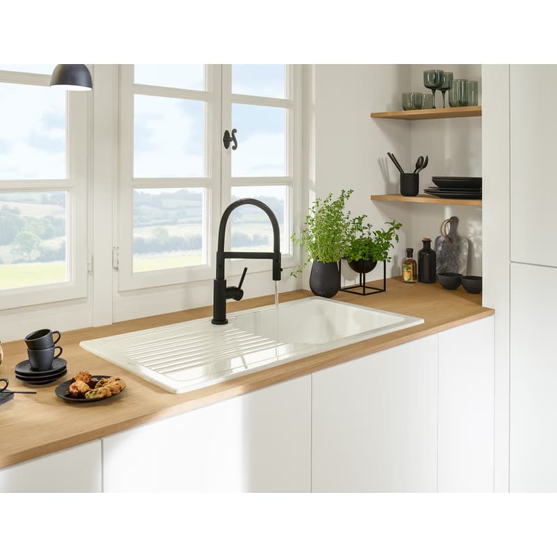 VILLEROY & BOCH VILLEROY & BOCH - Keramický drez Villeroy & Boch Linara 60, 338601i4 Graphit 338601i4 4