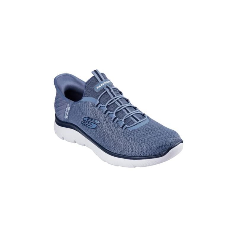 Pánska rekreačná obuv SKECHERS Summits High Range Slip-Ins M slate white