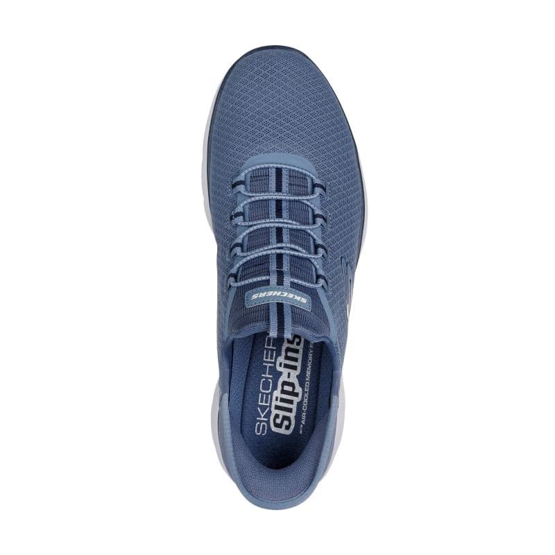Pánska rekreačná obuv SKECHERS Summits High Range Slip-Ins M slate white 4