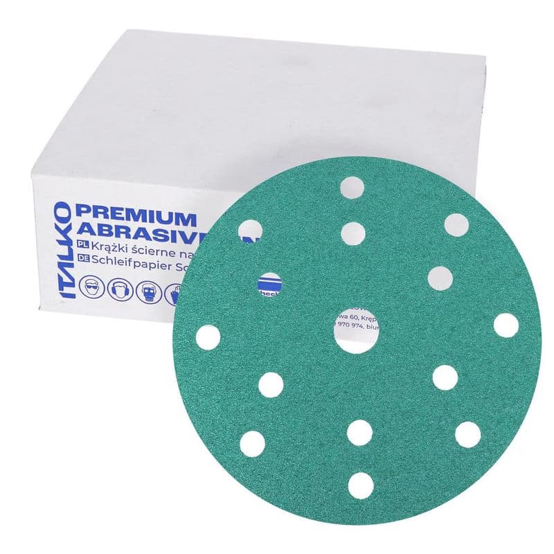Brúsny papier s otvormi 150mm P150 50ks