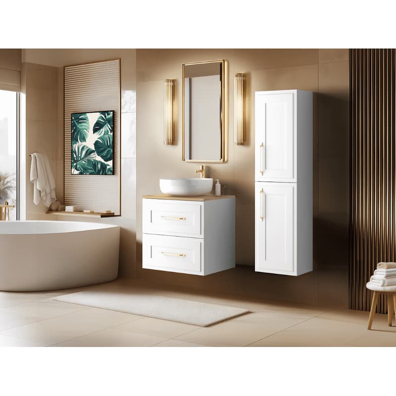 Elvisia Skrinka pod umývadlo CLASSIC White | 80 cm 3