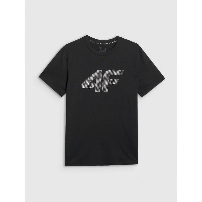 Pánske tričko s krátkym rukávom 4F TSHIRT M3342-020S-DEEP BLACK 4