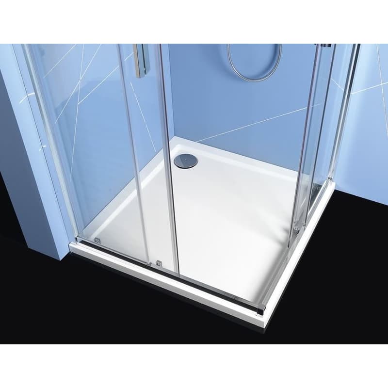 POLYSAN - EASY štvorcová sprchová zástena 900x900, číre sklo EL5115 5