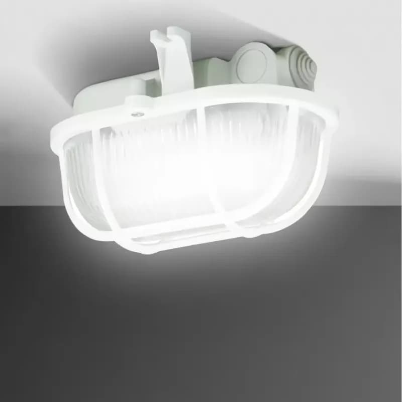 Stropné svietidlo 90046 oválne IP54 60W biele 1