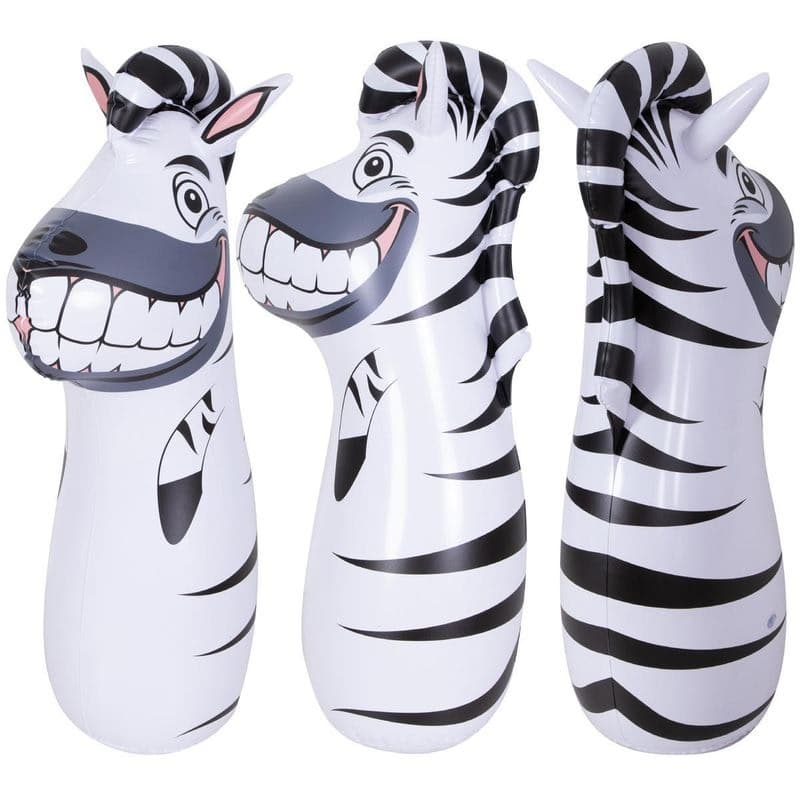 Nafukovacie boxovacie vrece pre deti, Zebra 1