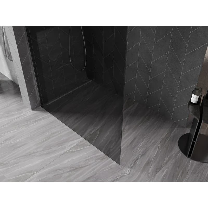 MEXEN/S - Kyoto-X Sprchová zástena WALK-IN 80 x 200, grafit 10 mm, chróm 800-080-101-01-40-X 4
