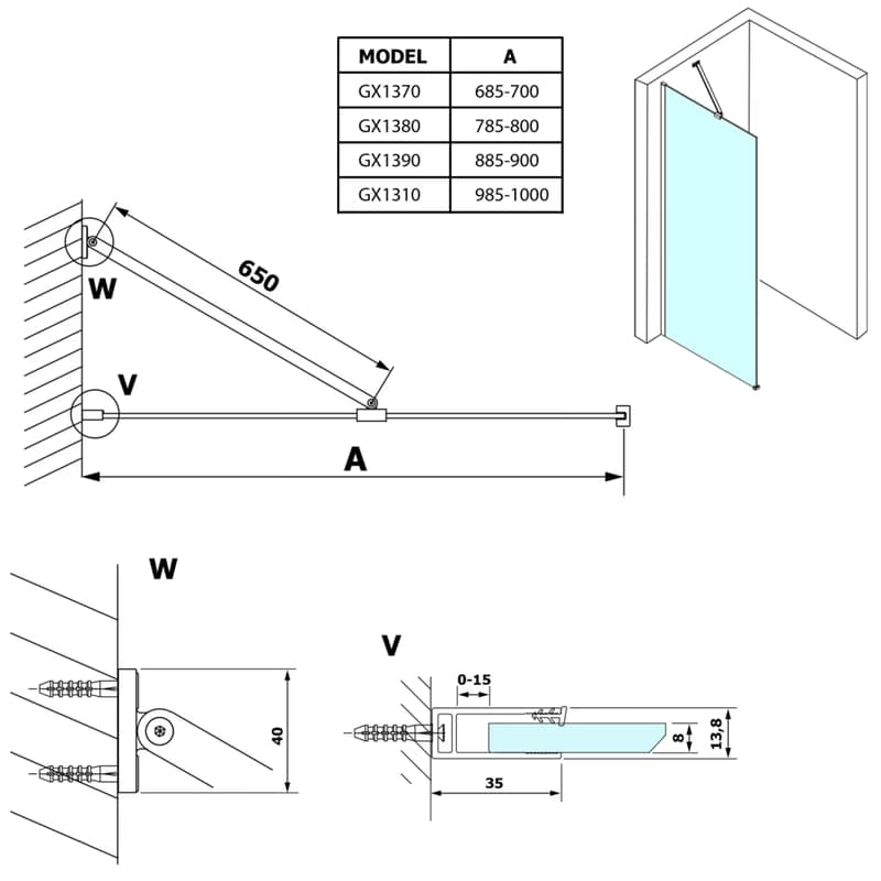 GELCO - VARIO dymové sklo 1400x2000 GX1314 2