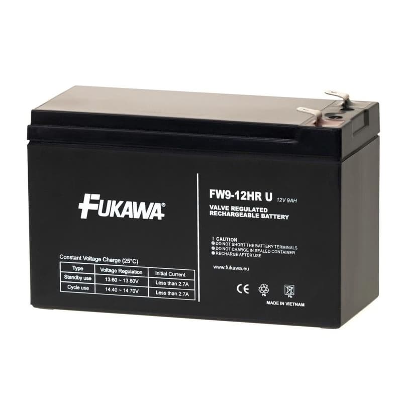 Akumulátor FUKAWA FW 9-12 HRU (12V 9Ah) 1