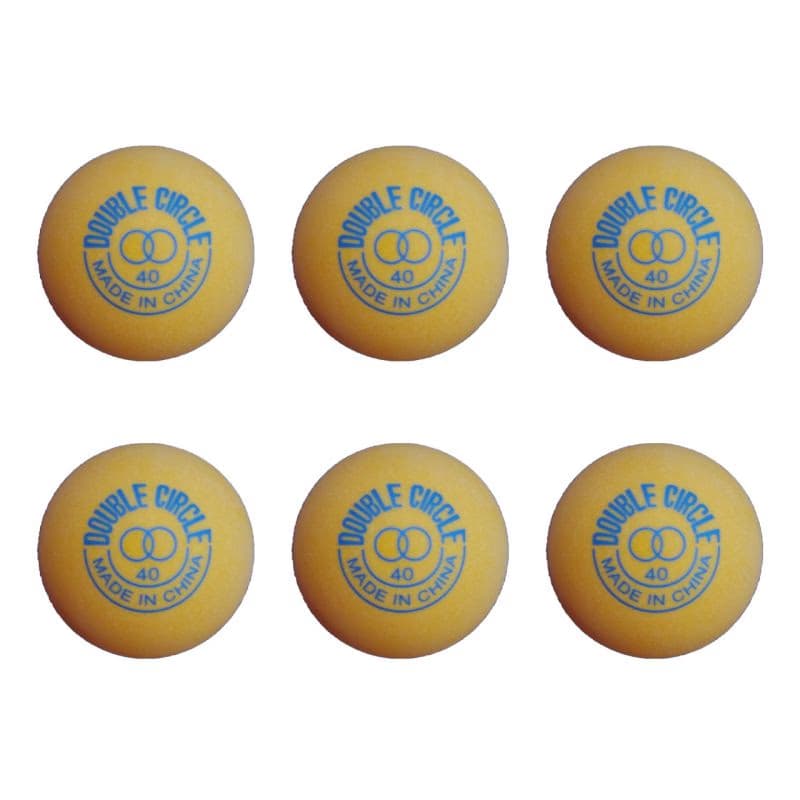 Stolnotenisové loptičky DOUBLE CIRCLE 40mm T.T. Ball 2